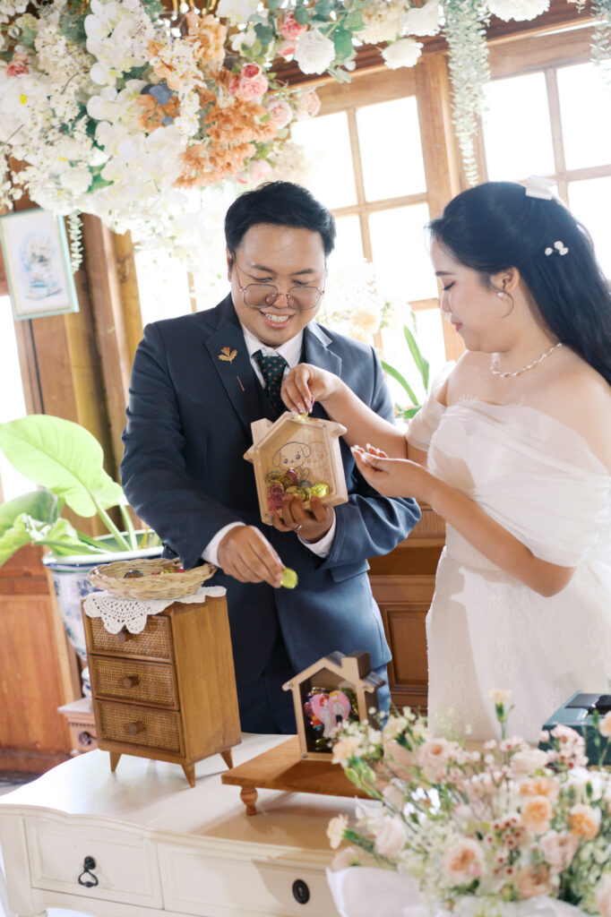 สถานที่จัดงานแต่งงานสมุทรปราการ, wedding venue, Thai house wedding, maison de mamie, garden wedding, vintage wedding, classic wedding, งานแต่งงานในสวน