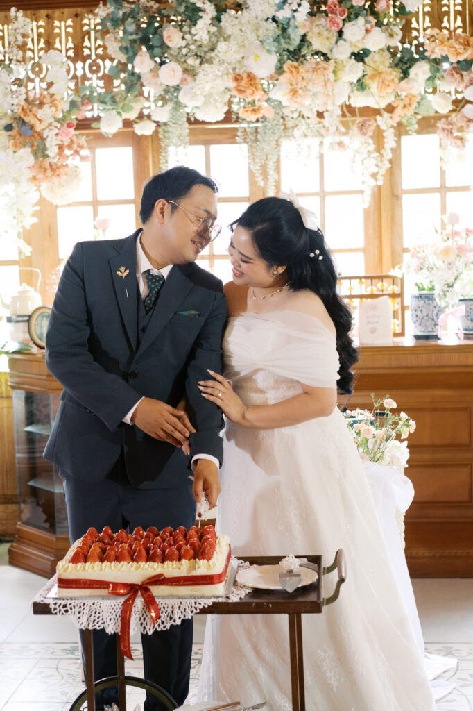 สถานที่จัดงานแต่งงานสมุทรปราการ, wedding venue, Thai house wedding, maison de mamie, garden wedding, vintage wedding, classic wedding, งานแต่งงานในสวน