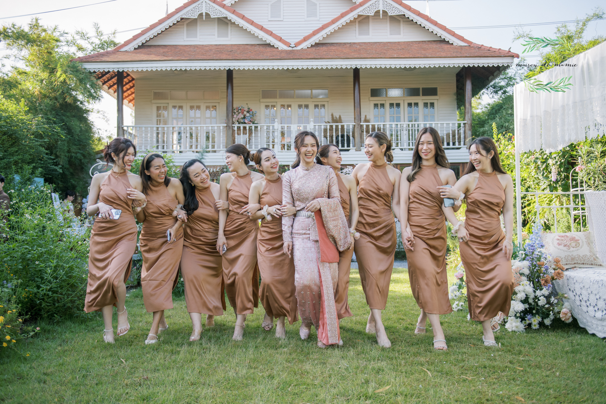 สถานที่จัดงานแต่งงานสมุทรปราการ, wedding venue, Thai house wedding, maison de mamie, garden wedding, vintage wedding, classic wedding, งานแต่งงานในสวน,พิธีไทย, thaiweddingceremony