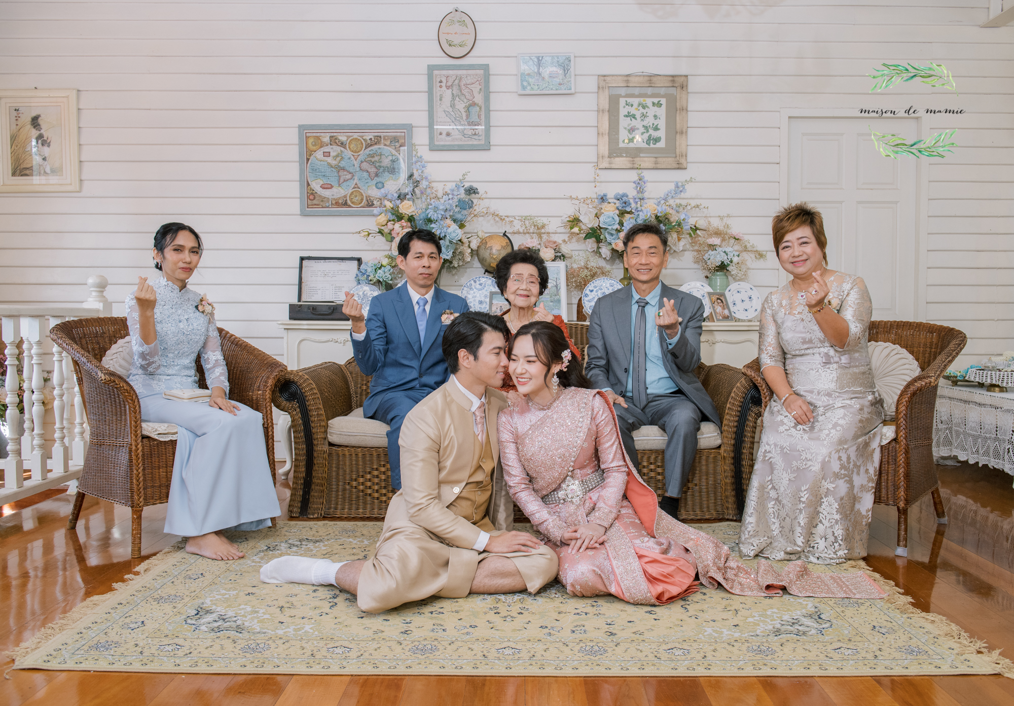 สถานที่จัดงานแต่งงานสมุทรปราการ, wedding venue, Thai house wedding, maison de mamie, garden wedding, vintage wedding, classic wedding, งานแต่งงานในสวน,พิธีไทย, thaiweddingceremony