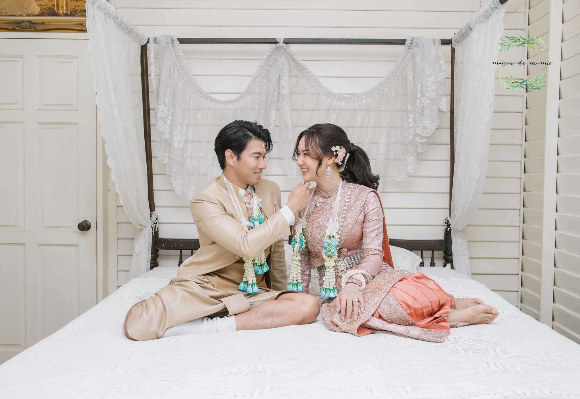 สถานที่จัดงานแต่งงานสมุทรปราการ, wedding venue, Thai house wedding, maison de mamie, garden wedding, vintage wedding, classic wedding, งานแต่งงานในสวน,พิธีไทย, thaiweddingceremony