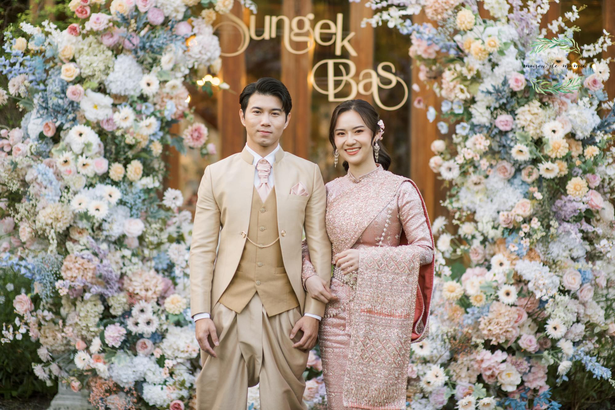 สถานที่จัดงานแต่งงานสมุทรปราการ, wedding venue, Thai house wedding, maison de mamie, garden wedding, vintage wedding, classic wedding, งานแต่งงานในสวน,พิธีไทย, thaiweddingceremony