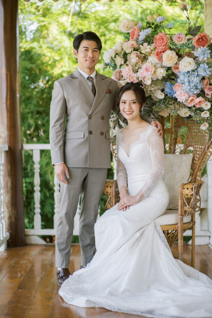 สถานที่จัดงานแต่งงานสมุทรปราการ, wedding venue, Thai house wedding, maison de mamie, garden wedding, vintage wedding, classic wedding, งานแต่งงานในสวน,พิธีไทย, thaiweddingceremony