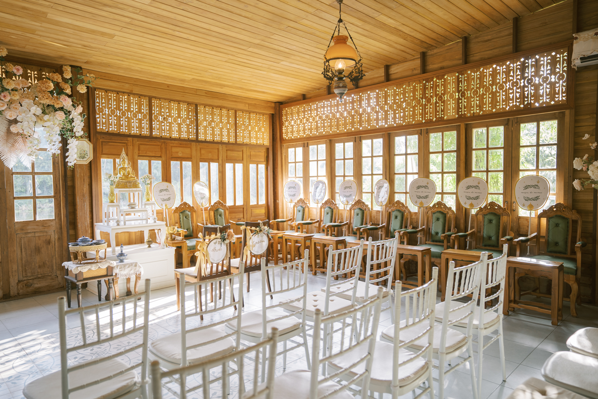 สถานที่จัดงานแต่งงานสมุทรปราการ, wedding venue, Thai house wedding, maison de mamie, garden wedding, vintage wedding, classic wedding, งานแต่งงานในสวน,พิธีไทย, thaiweddingceremony