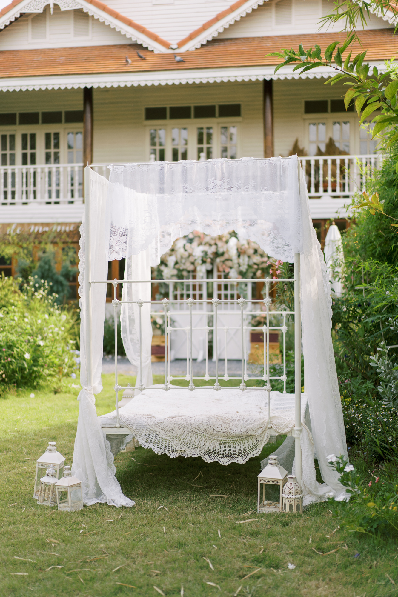 สถานที่จัดงานแต่งงานสมุทรปราการ, wedding venue, Thai house wedding, maison de mamie, garden wedding, vintage wedding, classic wedding, งานแต่งงานในสวน