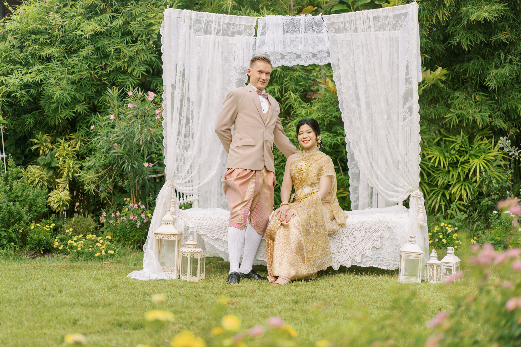 สถานที่จัดงานแต่งงานสมุทรปราการ, wedding venue, Thai house wedding, maison de mamie, garden wedding, vintage wedding, classic wedding, งานแต่งงานในสวน,พิธีไทย, thaiweddingceremony