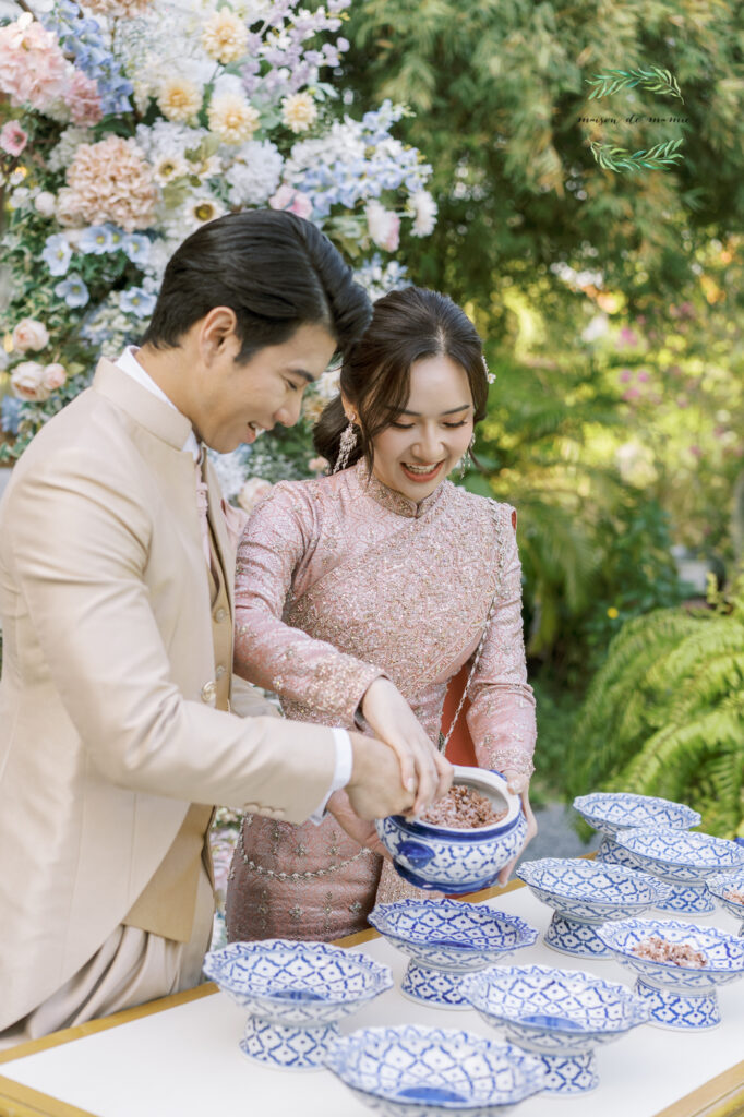 สถานที่จัดงานแต่งงานสมุทรปราการ, wedding venue, Thai house wedding, maison de mamie, garden wedding, vintage wedding, classic wedding, งานแต่งงานในสวน,พิธีไทย, thaiweddingceremony