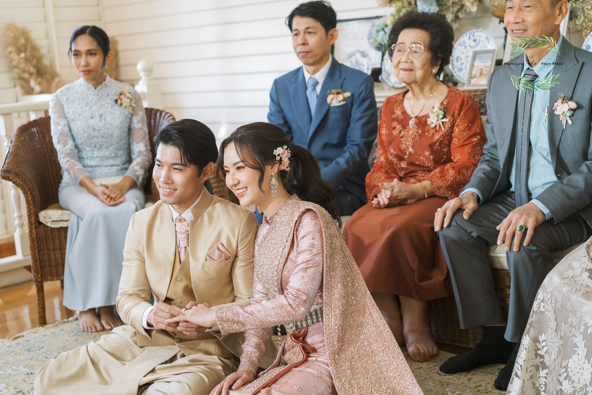 สถานที่จัดงานแต่งงานสมุทรปราการ, wedding venue, Thai house wedding, maison de mamie, garden wedding, vintage wedding, classic wedding, งานแต่งงานในสวน,พิธีไทย, thaiweddingceremony