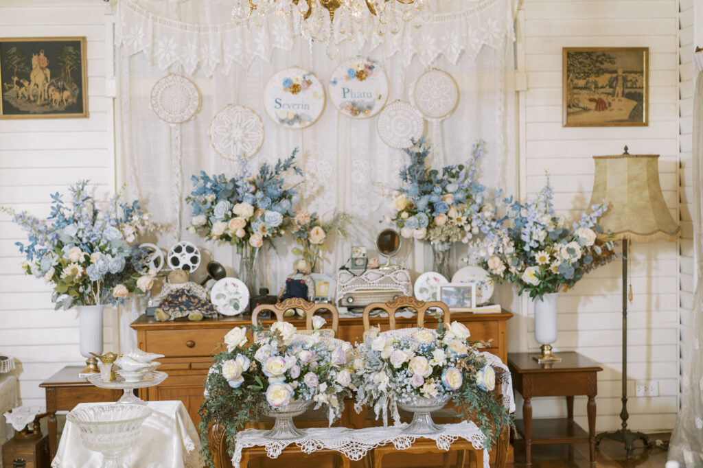 สถานที่จัดงานแต่งงานสมุทรปราการ, wedding venue, Thai house wedding, maison de mamie, garden wedding, vintage wedding, classic wedding, งานแต่งงานในสวน,พิธีไทย, thaiweddingceremony