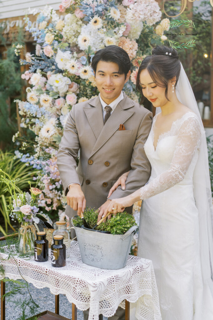 สถานที่จัดงานแต่งงานสมุทรปราการ, wedding venue, Thai house wedding, maison de mamie, garden wedding, vintage wedding, classic wedding, งานแต่งงานในสวน,พิธีไทย, thaiweddingceremony