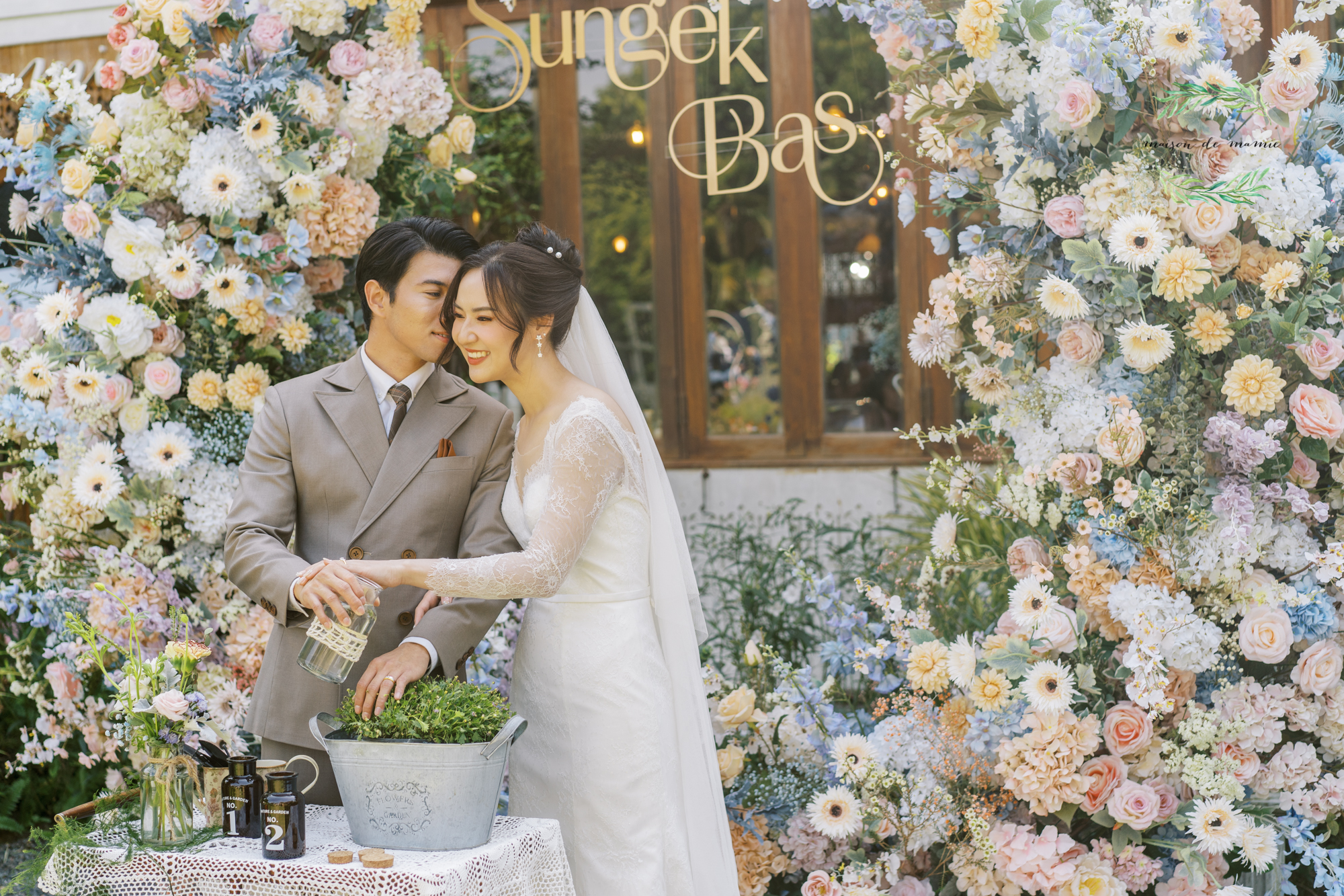 สถานที่จัดงานแต่งงานสมุทรปราการ, wedding venue, Thai house wedding, maison de mamie, garden wedding, vintage wedding, classic wedding, งานแต่งงานในสวน,พิธีไทย, thaiweddingceremony