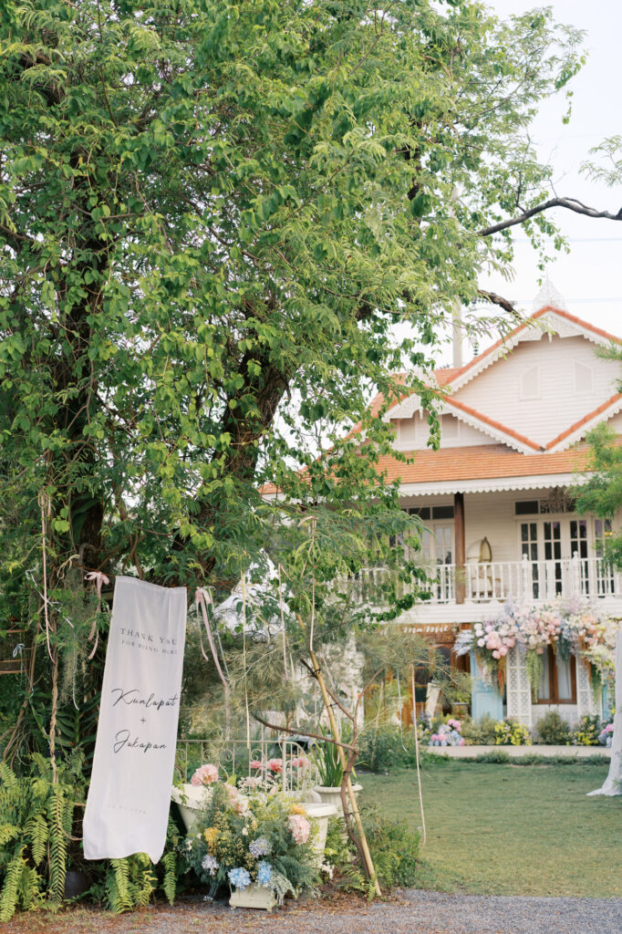 wedding venue, thai wedding venue, classic wedding, vintage wedding, สถานที่จัดงานแต่งงานสมุทรปราการ, เมซองเดอมามี, สถานที่จัดงานแต่งงานไทย, garden wedding
