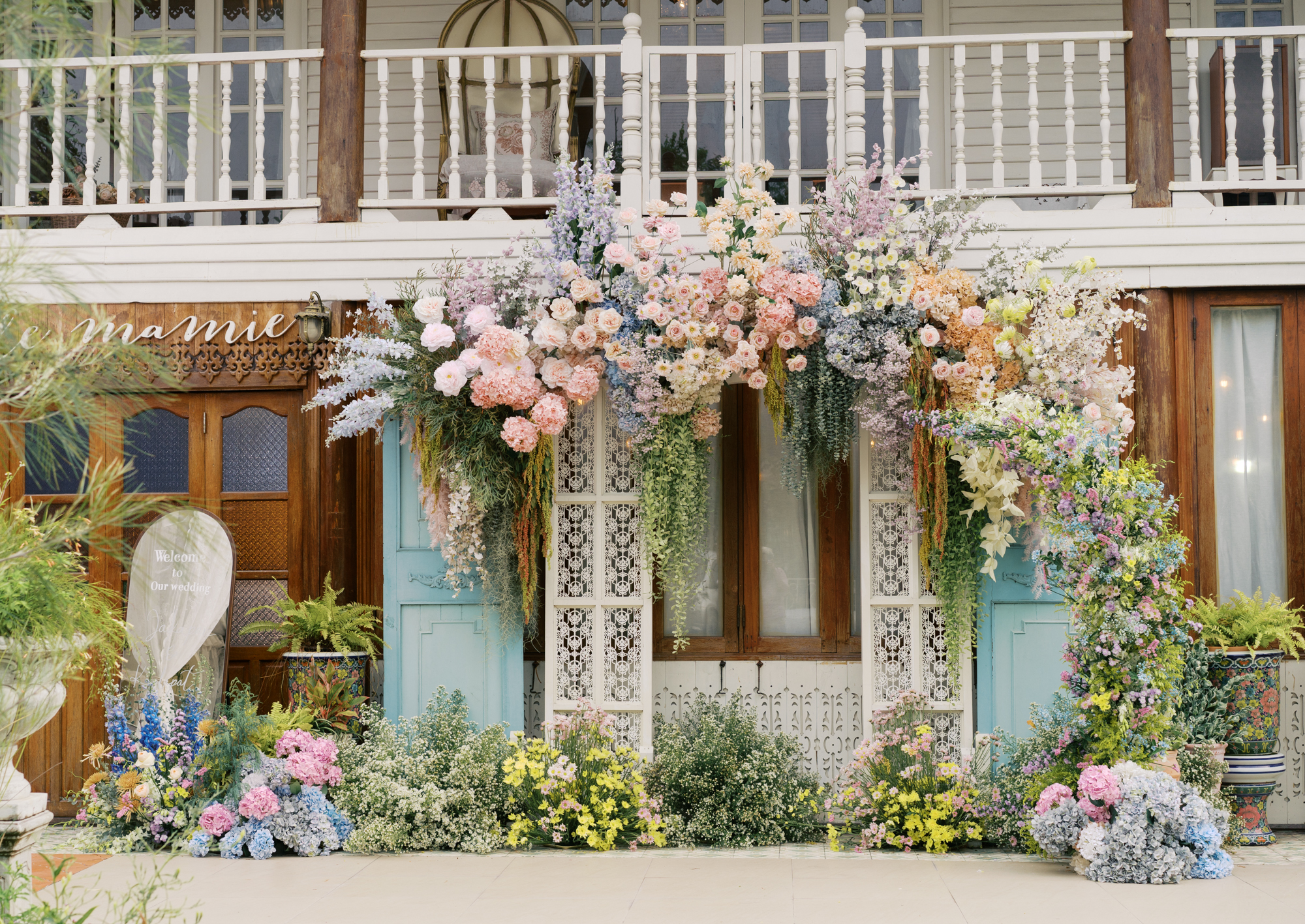 wedding venue, thai wedding venue, classic wedding, vintage wedding, สถานที่จัดงานแต่งงานสมุทรปราการ, เมซองเดอมามี, สถานที่จัดงานแต่งงานไทย, garden wedding
