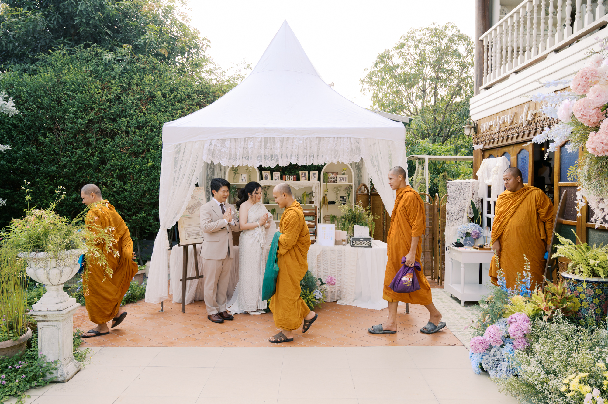 wedding venue, thai wedding venue, classic wedding, vintage wedding, สถานที่จัดงานแต่งงานสมุทรปราการ, เมซองเดอมามี, สถานที่จัดงานแต่งงานไทย, garden wedding