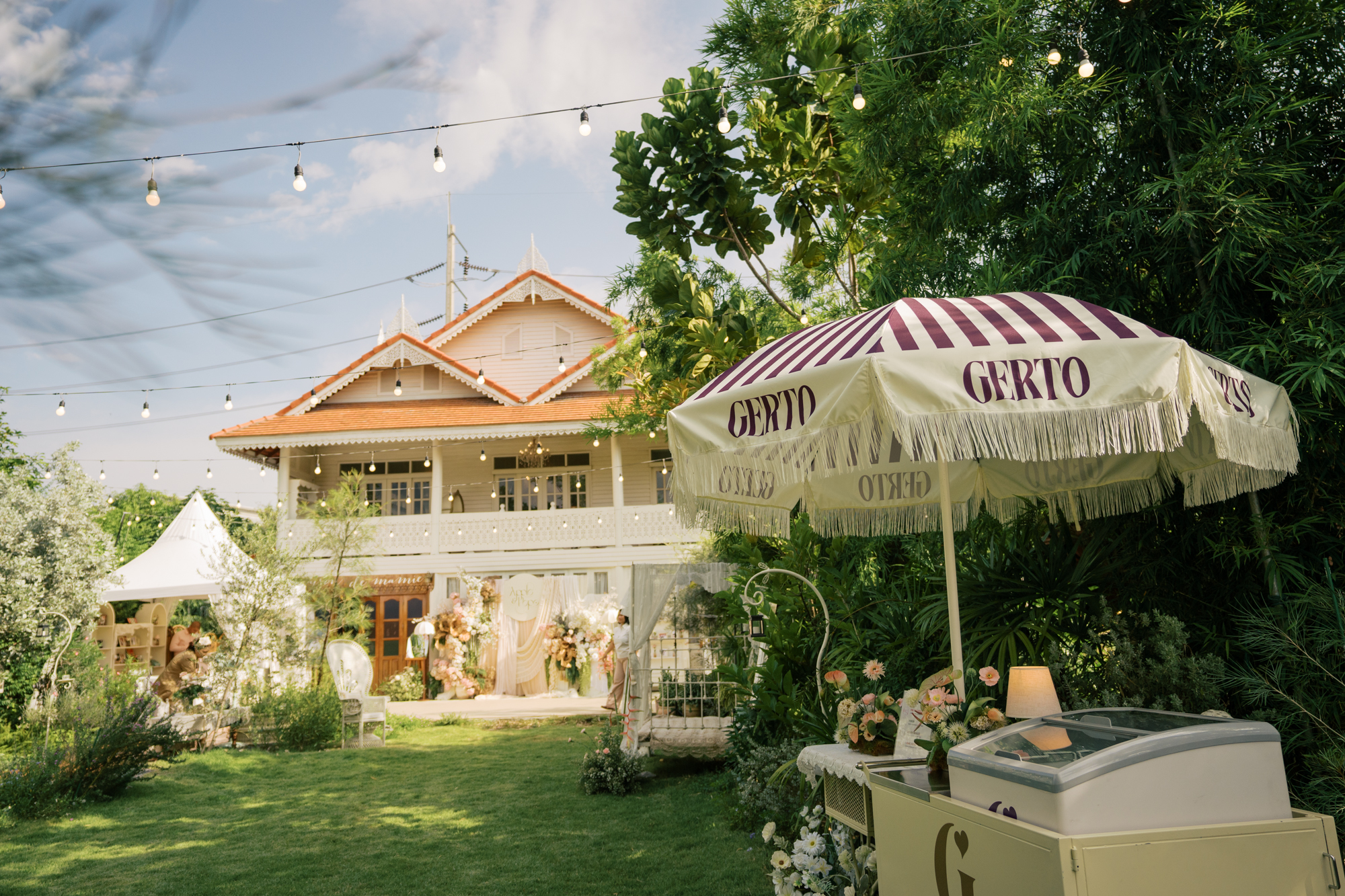 สถานที่จัดงานแต่งงานสมุทรปราการ, เมซองเดอมามี, maison de mamie wedding venue, thaiweddingvenue, สถานที่จัดงานแต่งงานแบบไทย, บ้านไทย, สถานที่จัดงานริมน้ำ