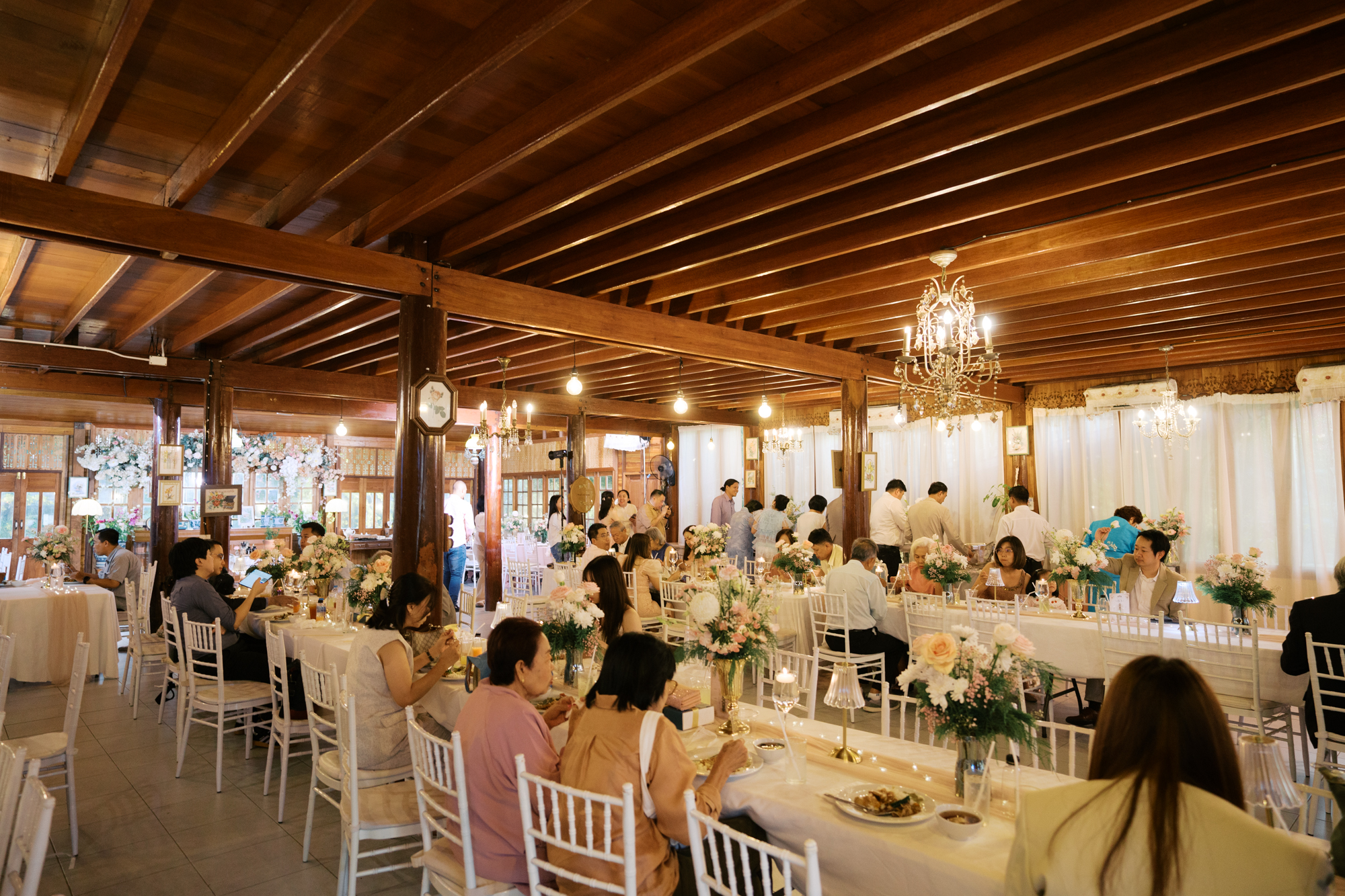 สถานที่จัดงานแต่งงานสมุทรปราการ, เมซองเดอมามี, maison de mamie wedding venue, thaiweddingvenue, สถานที่จัดงานแต่งงานแบบไทย, บ้านไทย, สถานที่จัดงานริมน้ำ