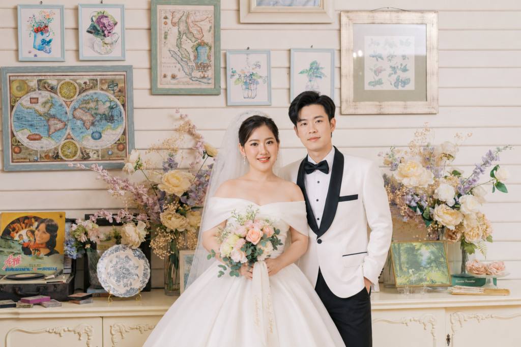 สถานที่จัดงานแต่งงานสมุทรปราการ, เมซองเดอมามี, maison de mamie wedding venue, thaiweddingvenue, สถานที่จัดงานแต่งงานแบบไทย, บ้านไทย, สถานที่จัดงานริมน้ำ